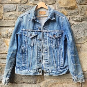 Levi's 80's Vtg 70506 0216 Denim Jean Trucker Jacket